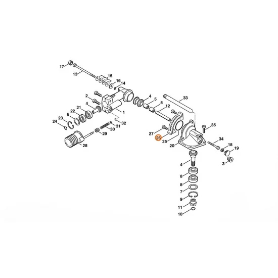 STIHL  Listwa ustalająca 4230 642 4610
